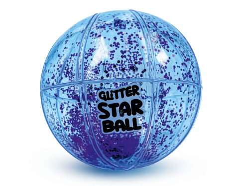Bring a sporty sparkle to playtime with the Hello Friends Glitter Star Ball 6 Inch. Featuring a fun Basketball Pattern and glitter finish, this lightweight bouncing ball is made for throwing, catching, kicking and active play.