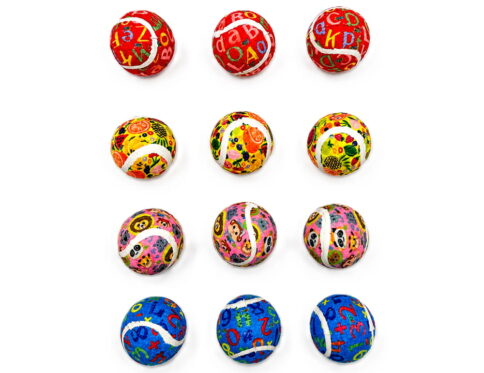 Hello Friends Mini Tennis Ball Pack of 12 includes 2-inch soft felt balls designed for kids, pets, training, and recreational play. Lightweight and easy to handle, these mini tennis balls are suitable for both indoor and outdoor activities.