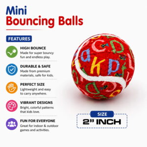 Hello Friends Mini Tennis Ball Pack of 12 includes 2-inch soft felt balls designed for kids, pets, training, and recreational play. Lightweight and easy to handle, these mini tennis balls are suitable for both indoor and outdoor activities.