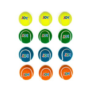Hello Friends Mini Tennis Ball Pack of 12 includes 2-inch soft felt balls designed for kids, pets, training, and recreational play. Lightweight and easy to handle, these mini tennis balls are suitable for both indoor and outdoor activities.