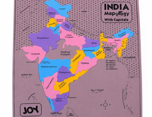 Play Eva India Map Puzzle is a hands-on educational activity that introduces children to the states and cities of India. Made from soft EVA foam with a raised 3D design, it offers an engaging way to explore geography while developing memory and coordination.