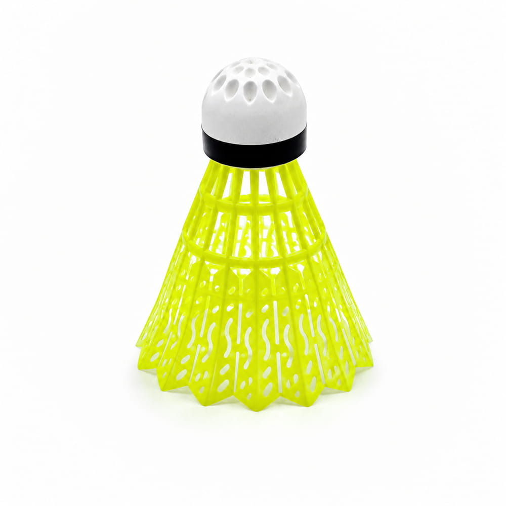 Volt Pro AIR300 Badminton Shuttlecocks are made with a durable nylon skirt and moulded base for stable flight and consistent handling. A practical choice for badminton practice, training, and recreational matches. Volt Pro AIR300 Badminton Shuttlecocks are made with a durable nylon skirt and moulded base for stable flight and consistent handling. A practical choice for badminton practice, training, and recreational matches.