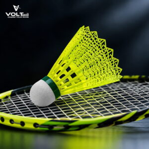 Volt Pro 350 Badminton Shuttlecock is a tournament-grade nylon shuttlecock featuring a durable nylon skirt and wooden compressed cork base. Its medium-speed design provides stable and accurate flight, making it suitable for training, practice, and match play.