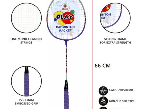 Volt Pro Flyer Badminton Racket with Half Cover