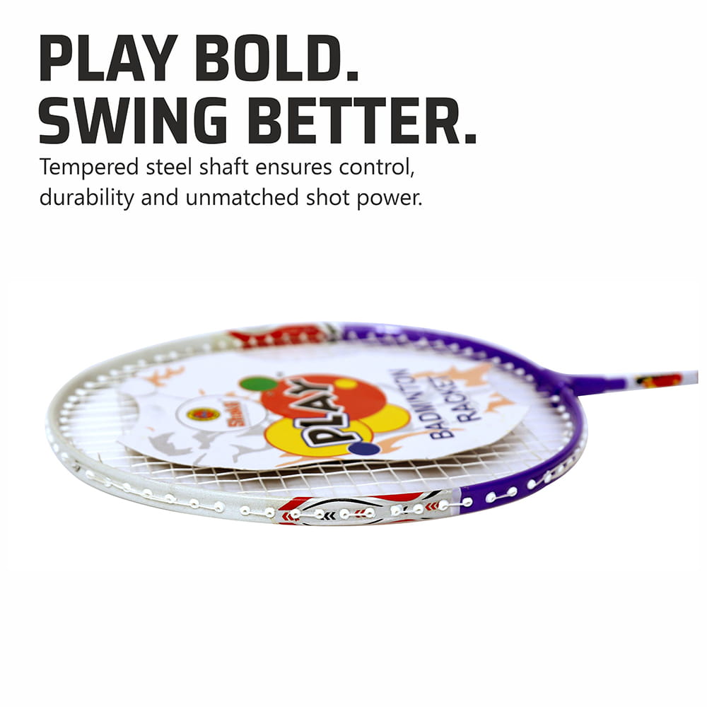 Volt Pro Flyer Badminton Racket with Half Cover Volt Pro Flyer Badminton Racket with Half Cover
