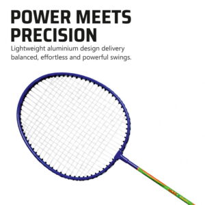 Volt Pro Force Badminton Racket Set is designed for beginners and casual players looking for a reliable badminton kit for daily play. This badminton racket set of 2 comes with a carry bag, making it perfect for outdoor games and indoor practice. Volt Pro Force Badminton Racket Set is designed for beginners and casual players looking for a reliable badminton kit for daily play. This badminton racket set of 2 comes with a carry bag, making it perfect for outdoor games and indoor practice.