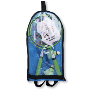 Volt Pro Joy Junior Badminton Racket Set is designed for young beginners and includes 2 lightweight short-handle rackets with a carry bag. Easy to handle and suitable for outdoor badminton practice and recreational play. Volt Pro Joy Junior Badminton Racket Set is designed for young beginners and includes 2 lightweight short-handle rackets with a carry bag. Easy to handle and suitable for outdoor badminton practice and recreational play.