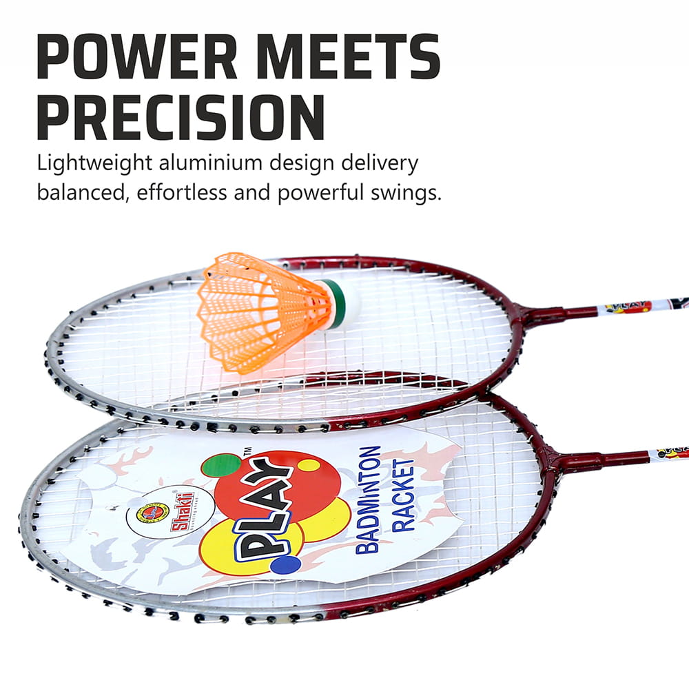 Volt Pro Karbon Badminton Racket Set includes 2 lightweight rackets and a carry bag. Designed for easy handling and regular practice, it is suitable for beginners, kids, and casual players for indoor and outdoor badminton. Volt Pro Karbon Badminton Racket Set includes 2 lightweight rackets and a carry bag. Designed for easy handling and regular practice, it is suitable for beginners, kids, and casual players for indoor and outdoor badminton.