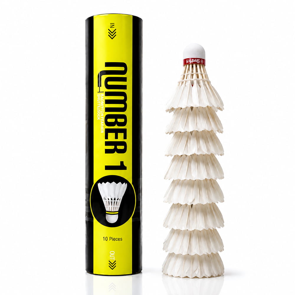 Volt Pro Number 1 Feather Shuttlecocks are designed for consistent performance during regular badminton practice and recreational games. Suitable for beginners, training sessions, daily play, and club-level practice.