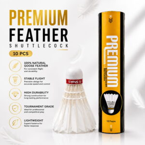 Volt Pro Premium Feather Shuttlecocks are designed for players looking for reliable performance during training, practice, and competitive badminton. The durable construction supports stable flight and consistent gameplay. Volt Pro Premium Feather Shuttlecocks are designed for players looking for reliable performance during training, practice, and competitive badminton. The durable construction supports stable flight and consistent gameplay.