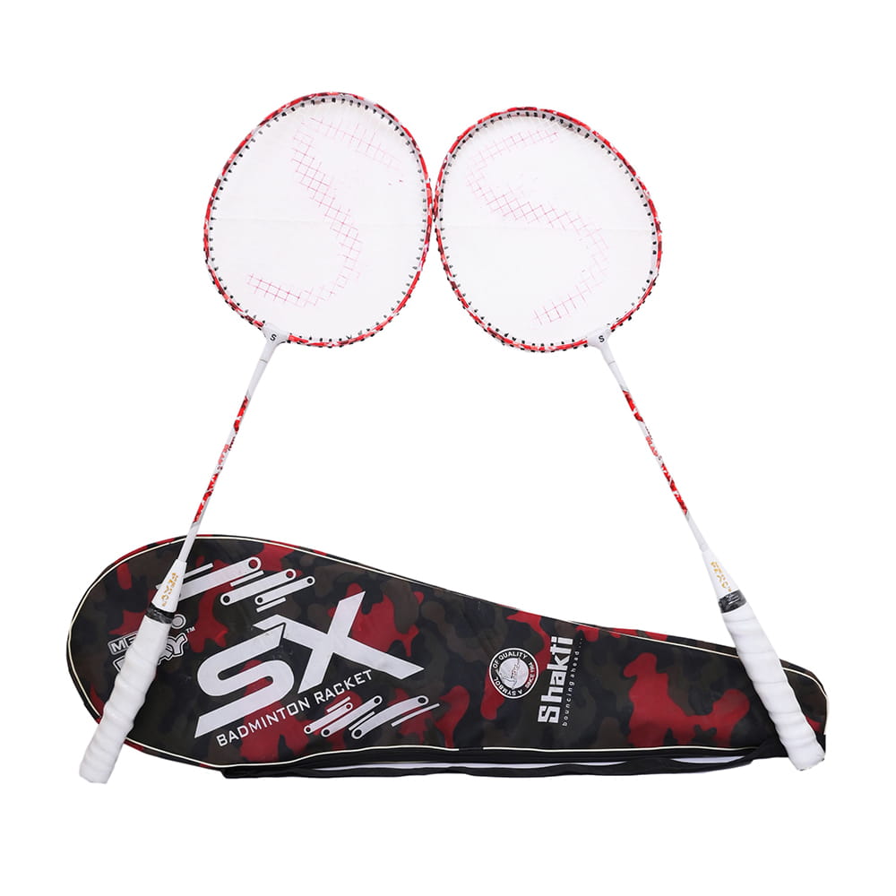 Volt Pro SX Badminton Racket Set includes 2 lightweight rackets with a colourful frame and carry bag. Designed for easy handling and regular recreational play, it is suitable for beginners, kids, and casual players. Volt Pro SX Badminton Racket Set includes 2 lightweight rackets with a colourful frame and carry bag. Designed for easy handling and regular recreational play, it is suitable for beginners, kids, and casual players.