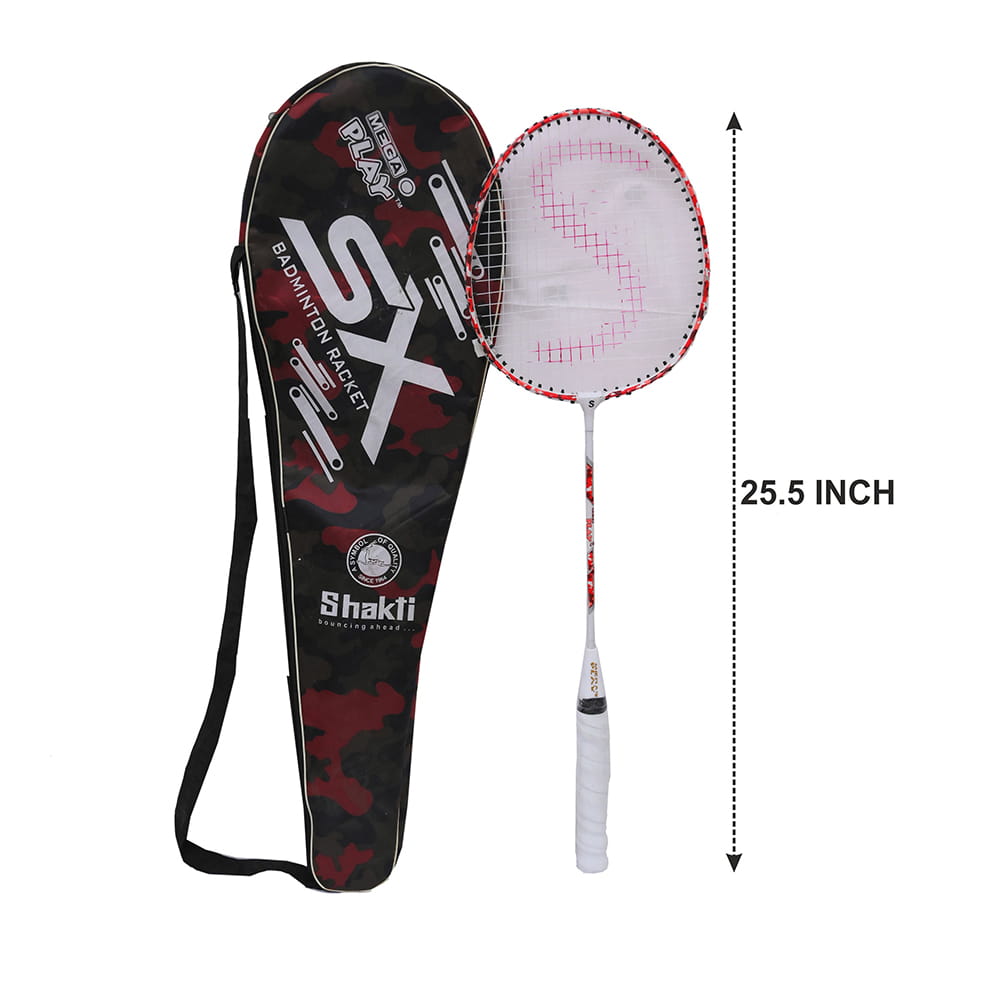 Volt Pro SX Badminton Racket Set includes 2 lightweight rackets with a colourful frame and carry bag. Designed for easy handling and regular recreational play, it is suitable for beginners, kids, and casual players. Volt Pro SX Badminton Racket Set includes 2 lightweight rackets with a colourful frame and carry bag. Designed for easy handling and regular recreational play, it is suitable for beginners, kids, and casual players.