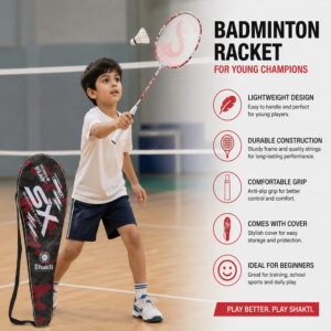 Volt Pro SX Badminton Racket Set includes 2 lightweight rackets with a colourful frame and carry bag. Designed for easy handling and regular recreational play, it is suitable for beginners, kids, and casual players. Volt Pro SX Badminton Racket Set includes 2 lightweight rackets with a colourful frame and carry bag. Designed for easy handling and regular recreational play, it is suitable for beginners, kids, and casual players.