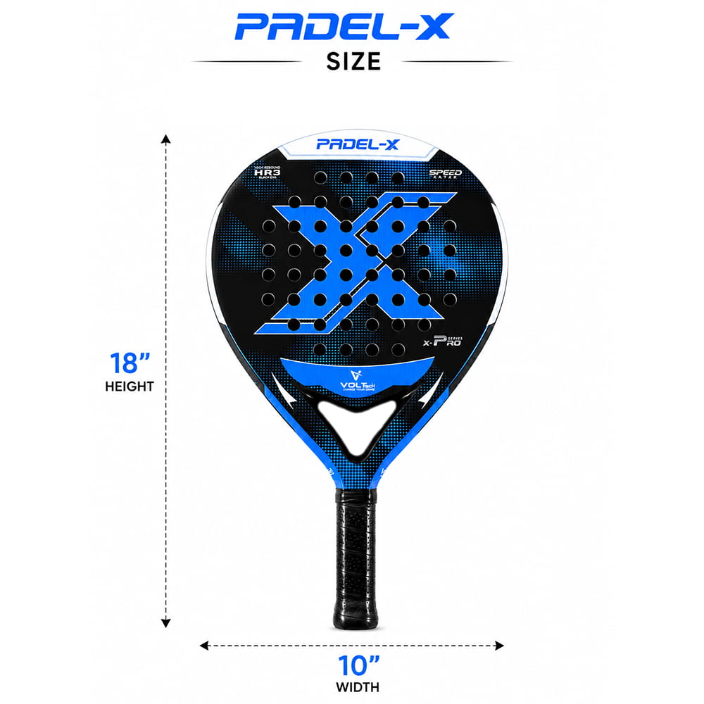 Volt Pro T-300 Carbon Fiber Pickleball Padel Blue Volt Pro T-300 Carbon Fiber Pickleball Padel Blue