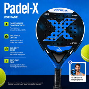 Volt Pro T-300 Carbon Fiber Pickleball Padel Blue Volt Pro T-300 Carbon Fiber Pickleball Padel Blue
