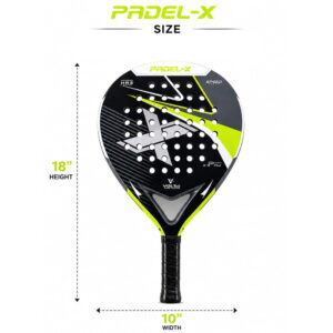 Volt Pro T-300 Carbon Fiber Padel is designed to deliver a balanced combination of power, control, and precision. With a durable carbon fiber surface and comfortable design, it is suitable for beginners and recreational players.
