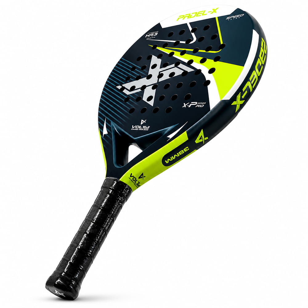 Volt Pro T-300 Carbon Fiber Padel is designed to deliver a balanced combination of power, control, and precision. With a durable carbon fiber surface and comfortable design, it is suitable for beginners and recreational players.