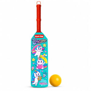 Volt Pro Nano EVA Cricket Bat with PU Ball is a fun and lightweight cricket set designed for kids. The bat measures 55 cm in height and 11 cm in width, making it easy to handle for beginners. The soft EVA bat and PU ball are suitable for indoor and outdoor play.