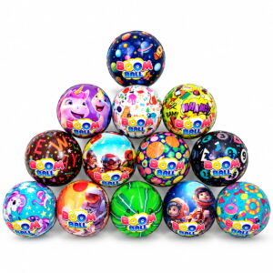 Hello Friends Boom Ball is a soft sponge ball designed for safe and fun play. It weighs 70 g and measures 70 mm, making it easy to handle for throwing, catching, bouncing, and active play.