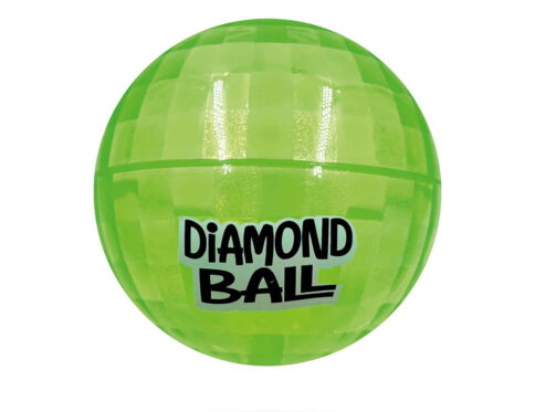 Hello Friends Diamond Ball 6 Inch is a soft and durable PVC playground ball featuring an attractive 3D diamond pattern. Its lightweight design and good bounce make it suitable for kids' indoor and outdoor games.