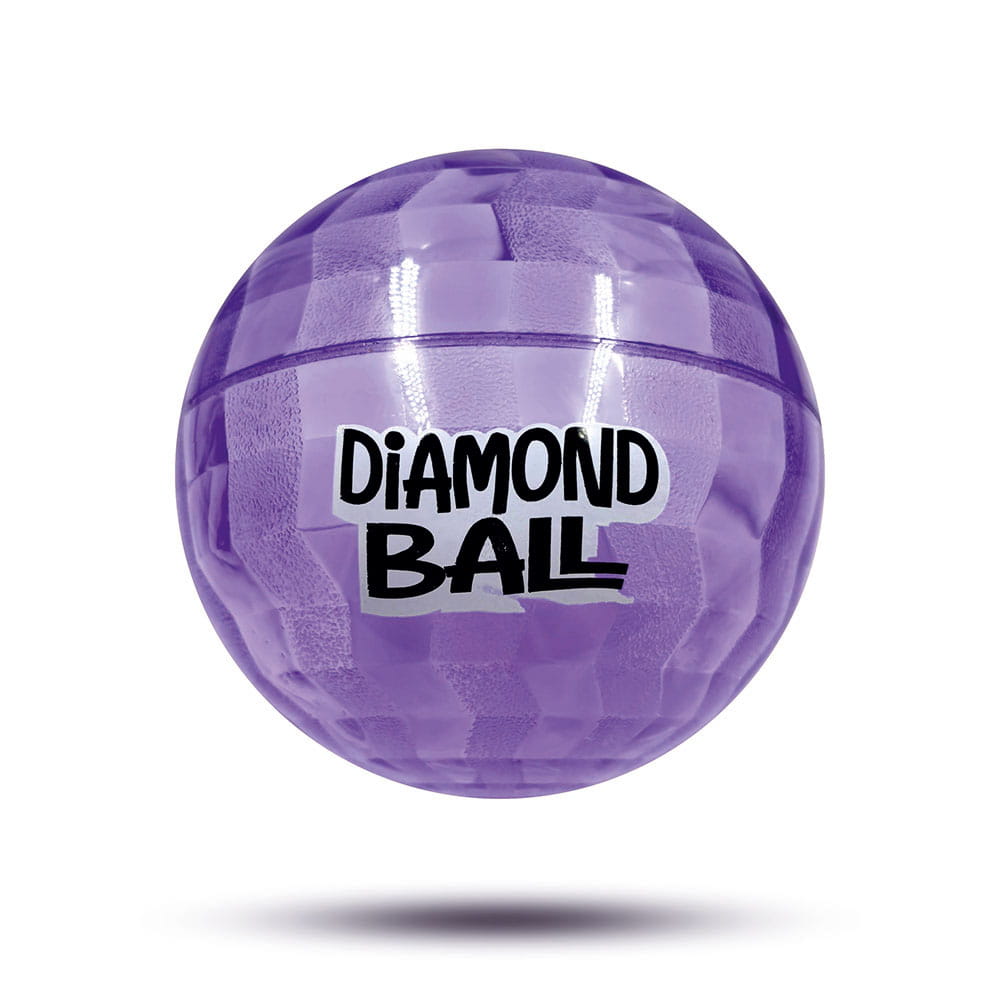 Hello Friends Diamond Ball 6 Inch is a soft and durable PVC playground ball featuring an attractive 3D diamond pattern. Its lightweight design and good bounce make it suitable for kids' indoor and outdoor games. Hello Friends Diamond Ball 6 Inch is a soft and durable PVC playground ball featuring an attractive 3D diamond pattern. Its lightweight design and good bounce make it suitable for kids' indoor and outdoor games.