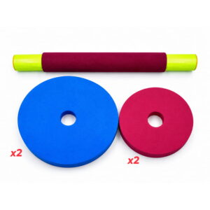 Hello Friends EVA Foam Dumbbell Set is designed for fun kids fitness and active play. Made with premium EVA foam and easy-grip handles, it is suitable for bicep curls, arm-strengthening activities, and simple exercise routines.