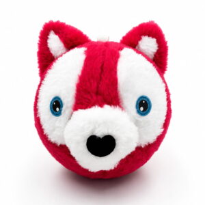 Bring a playful Husky theme to everyday activities with this 6-inch fluffy bouncing ball. Its soft feel and gentle bounce make it suitable for indoor and outdoor play. Includes a pouch and air pump for convenient carrying and inflation.