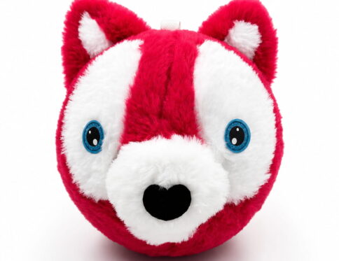 Bring a playful Husky theme to everyday activities with this 6-inch fluffy bouncing ball. Its soft feel and gentle bounce make it suitable for indoor and outdoor play. Includes a pouch and air pump for convenient carrying and inflation.