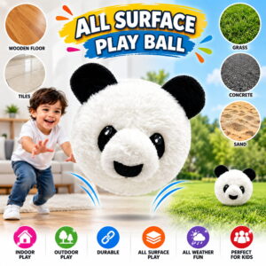 Bring a playful Husky theme to everyday activities with this 6-inch fluffy bouncing ball. Its soft feel and gentle bounce make it suitable for indoor and outdoor play. Includes a pouch and air pump for convenient carrying and inflation.