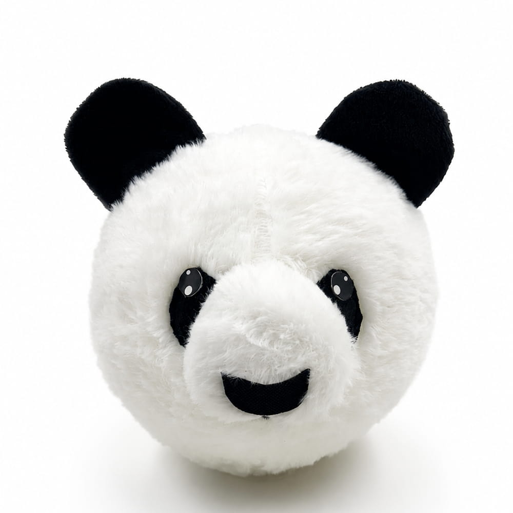 Enjoy playful moments with the Hello Friends Fluffy Panda Bouncing Plush Ball. Featuring a cute Panda design and 6-inch size, it is easy to handle for everyday games. Suitable for indoor and outdoor play, with a pouch and air pump included.