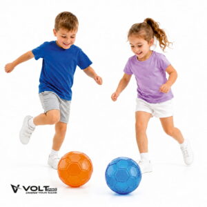 Hello Friends Football Pattern Kick Ball 7 Inch is a lightweight and durable PVC play ball designed for kids. Its easy-to-handle size and bouncy performance make it suitable for kicking, throwing, catching, and active indoor or outdoor games.
