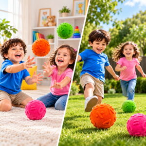 Hello Friends Number Softy Foam Balls feature a soft and spongy feel with a smooth velvet-touch surface. Each 2-inch ball has a raised number design that can be felt by touch. Includes 3 balls in a jar. Hello Friends Number Softy Foam Balls feature a soft and spongy feel with a smooth velvet-touch surface. Each 2-inch ball has a raised number design that can be felt by touch. Includes 3 balls in a jar.