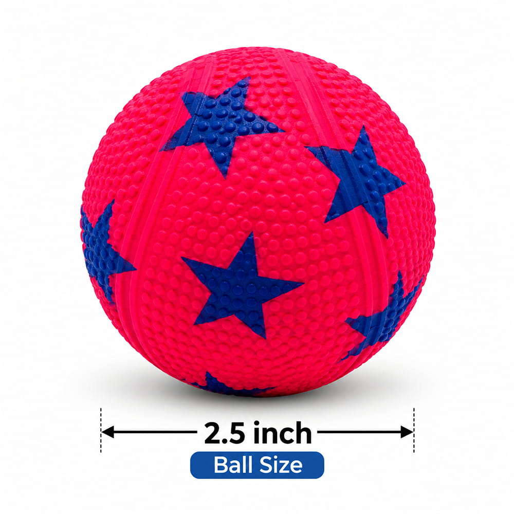 Hello Friends Twin Pack Catchy Bouncing Balls features two 2.5-inch designer balls made for fun bouncing and active play. The attractive design and easy-to-handle size make them suitable for kids, family games, parties, gifting, and everyday recreational activities.