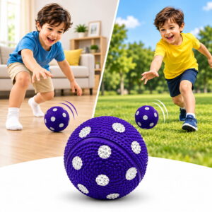 Hello Friends Twin Pack Catchy Bouncing Balls features two 2.5-inch designer balls made for fun bouncing and active play. The attractive design and easy-to-handle size make them suitable for kids, family games, parties, gifting, and everyday recreational activities.