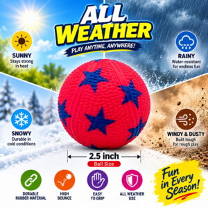 Hello Friends Twin Pack Catchy Bouncing Balls features two 2.5-inch designer balls made for fun bouncing and active play. The attractive design and easy-to-handle size make them suitable for kids, family games, parties, gifting, and everyday recreational activities.