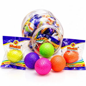 Make playtime more exciting with Hello Friends Wonder Mini Designer Bouncing Balls. These 2-inch balls feature attractive designer patterns and are packed as 35 pieces in a convenient pet jar for easy storage and display.