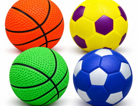 Make playtime more fun with Hello Friends Wonder Toy Balls. These 2.5-inch soft and spongy bouncing balls come in football and basketball designs, packed as 12 pieces in a convenient PDQ box.