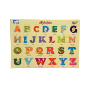 Play Eva Alphabets Learning Puzzle is an interactive EVA foam activity board that introduces children to ABC letters through hands-on play. The colourful cut-out pieces are easy to handle and make early learning more engaging.