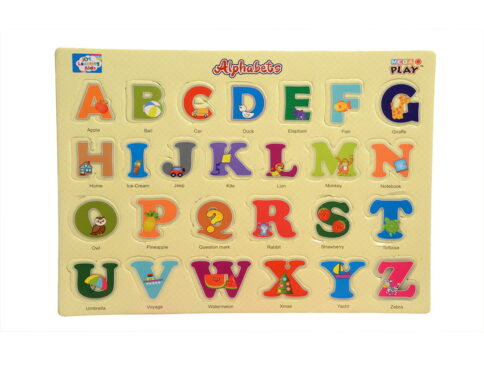 Play Eva Alphabets Learning Puzzle is an interactive EVA foam activity board that introduces children to ABC letters through hands-on play. The colourful cut-out pieces are easy to handle and make early learning more engaging.