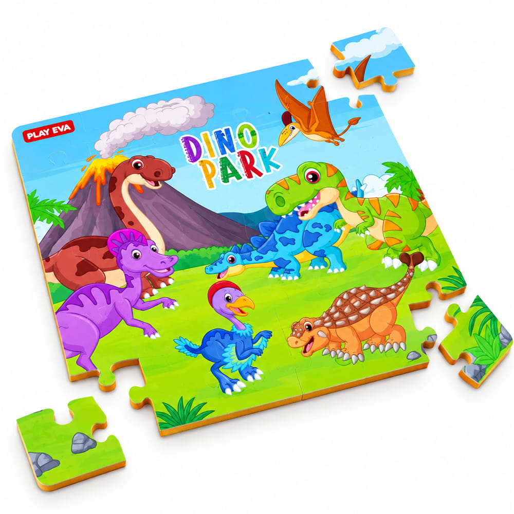 Educational and fun UV Printed Interlocking Puzzle designed for screen-free play. Made with non-toxic and child-safe materials, it includes 36 pieces and measures 12 x 12 inches. A fun activity for children to enjoy while developing concentration and problem-solving skills.