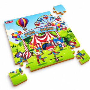 Educational and fun UV Printed Interlocking Puzzle designed for screen-free play. Made with non-toxic and child-safe materials, it includes 36 pieces and measures 12 x 12 inches. A fun activity for children to enjoy while developing concentration and problem-solving skills.