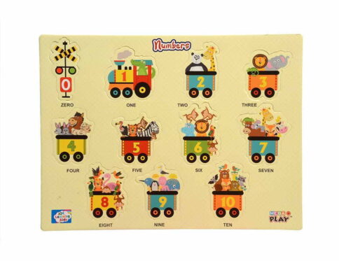 Play Eva Number Learning Puzzle introduces children to numbers through a simple and engaging hands-on activity. The EVA foam puzzle board features easy-to-place number pieces that encourage early counting and number recognition.