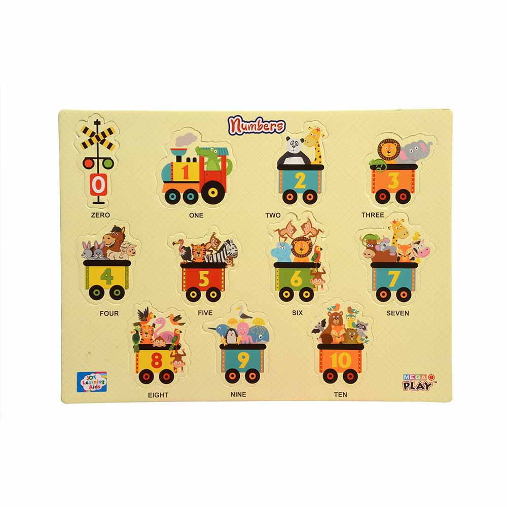 Play Eva Number Learning Puzzle introduces children to numbers through a simple and engaging hands-on activity. The EVA foam puzzle board features easy-to-place number pieces that encourage early counting and number recognition.