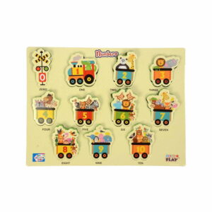 Play Eva Number Learning Puzzle introduces children to numbers through a simple and engaging hands-on activity. The EVA foam puzzle board features easy-to-place number pieces that encourage early counting and number recognition.