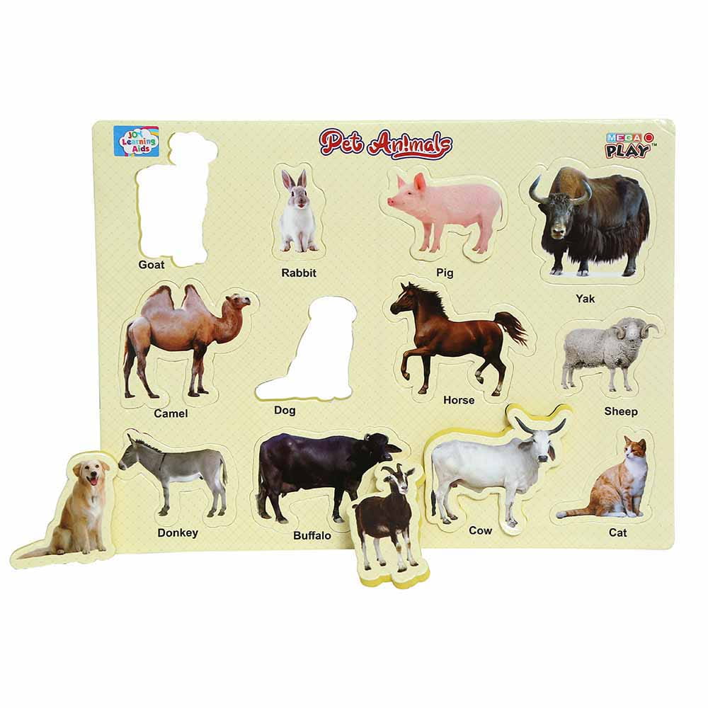 Play Eva Pet Animal Learning Puzzle helps children explore familiar pet animals through interactive puzzle play. The EVA foam board includes colourful animal illustrations and easy-to-handle pieces for enjoyable learning activities. Play Eva Pet Animal Learning Puzzle helps children explore familiar pet animals through interactive puzzle play. The EVA foam board includes colourful animal illustrations and easy-to-handle pieces for enjoyable learning activities.