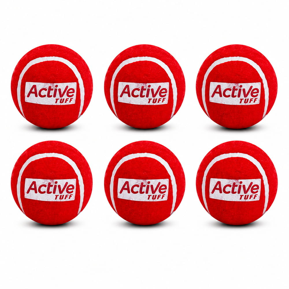 Volt Pro Active Red Cricket Tennis Balls feature a durable rubber core and premium felt covering for consistent handling and reliable performance. Suitable for practice, gully cricket, outdoor games, and matches. Volt Pro Active Red Cricket Tennis Balls feature a durable rubber core and premium felt covering for consistent handling and reliable performance. Suitable for practice, gully cricket, outdoor games, and matches.