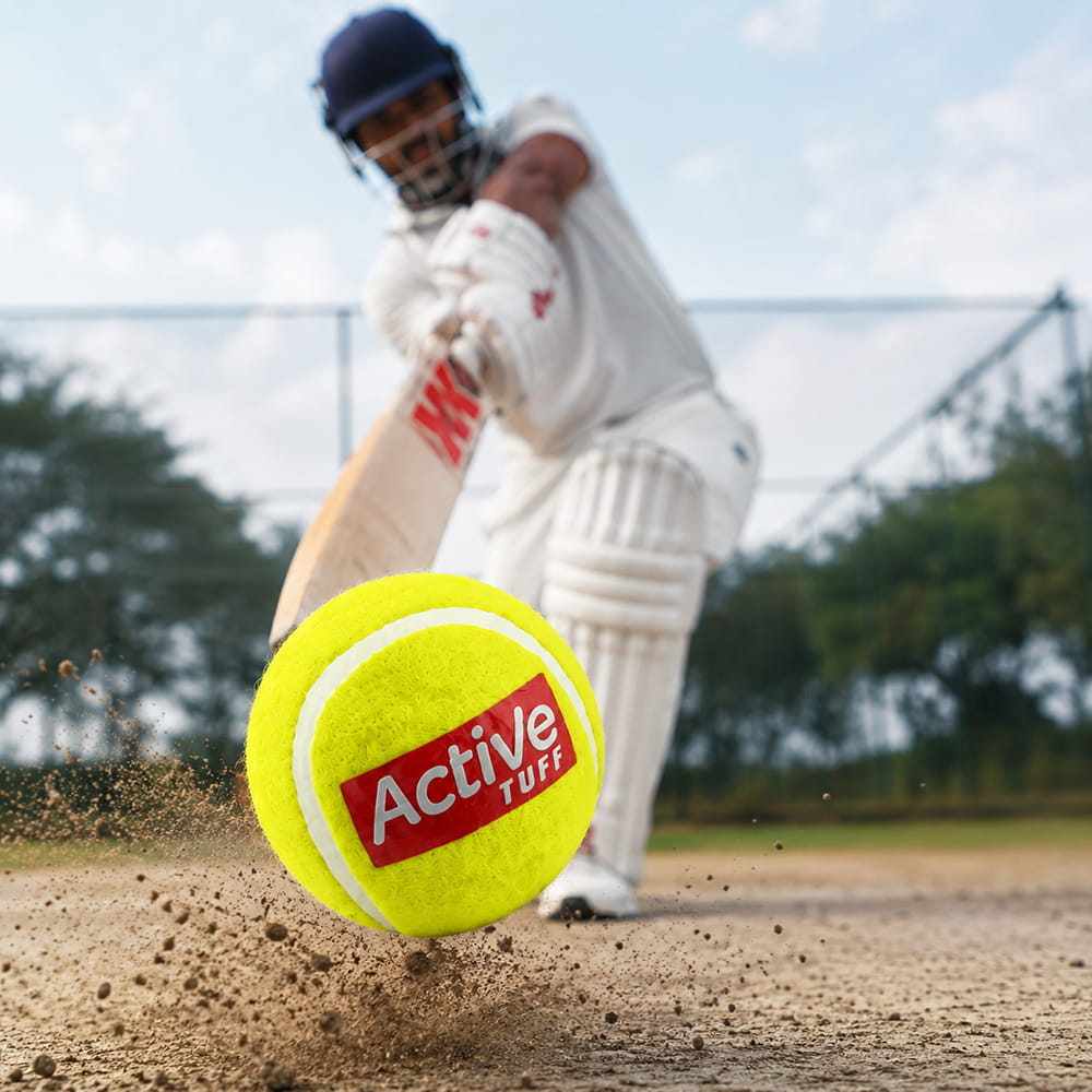 Volt Pro Active Red Cricket Tennis Balls are designed with a durable rubber core and premium felt covering for reliable performance. Suitable for gully cricket, practice sessions, training, and matches.