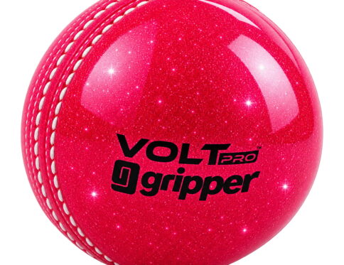 Volt Pro Glitter Wind Balls feature bright neon colours and a coloured seam for better visibility during cricket practice. The 90g lightweight construction makes them suitable for training, swing practice, and recreational play.