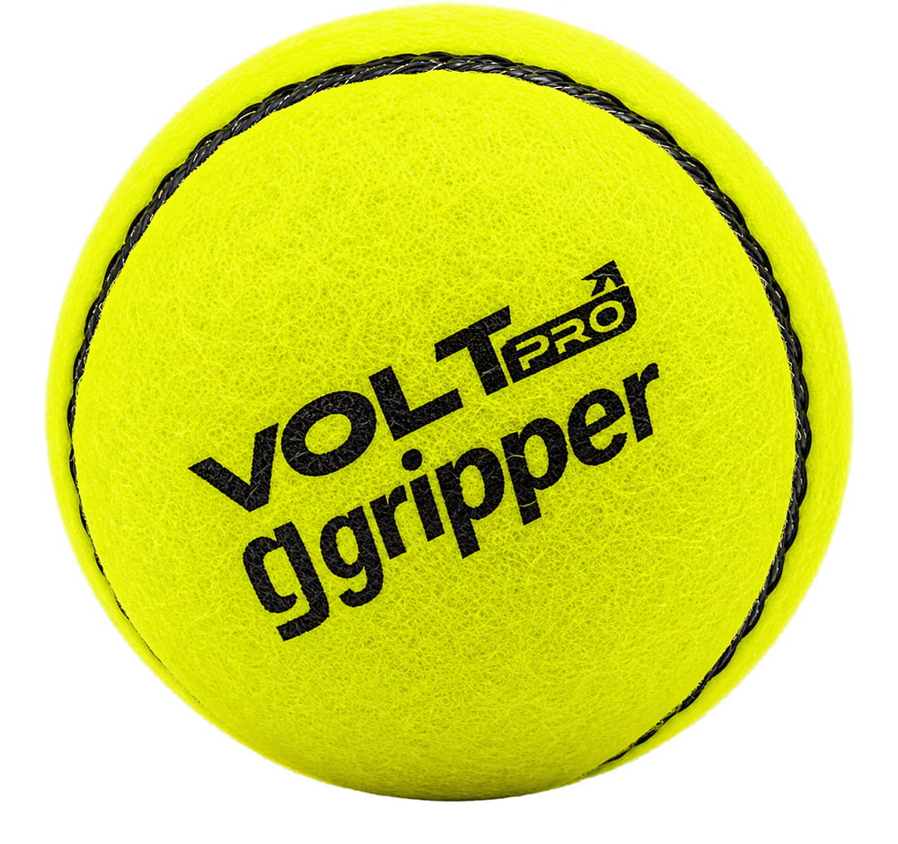 Volt Pro Gripper Seam Cricket Tennis Ball Set includes 3 colourful cricket tennis balls designed for practice and recreational play. Lightweight construction and seam design help players enjoy swing-focused cricket sessions. Volt Pro Gripper Seam Cricket Tennis Ball Set includes 3 colourful cricket tennis balls designed for practice and recreational play. Lightweight construction and seam design help players enjoy swing-focused cricket sessions.