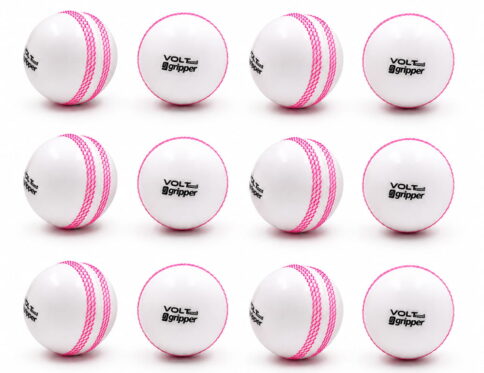 Volt Pro Gripper Seam Wind Ball is designed for swing and seam bowling practice. With a 110g construction and coloured seam, it is suitable for cricket training, coaching, and recreational play.